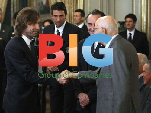 Italian President Meets Italy National Football Team
