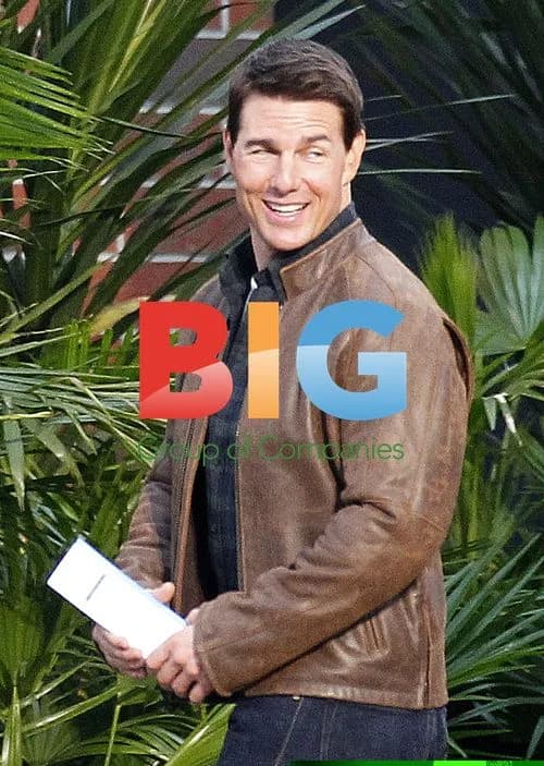 Tom Cruise on Set of "One Shot"