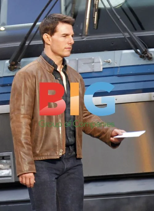 Tom Cruise on Set of 'One Shot'