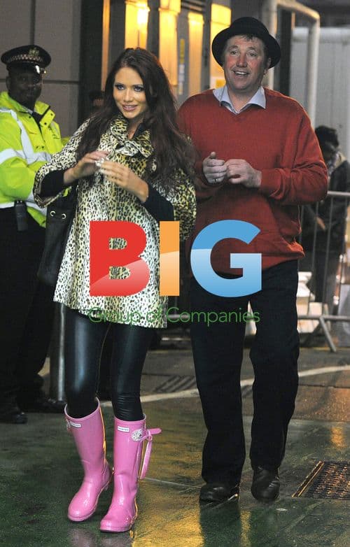 Amy Childs and Aldo Zilli Cooking at Billingsgate