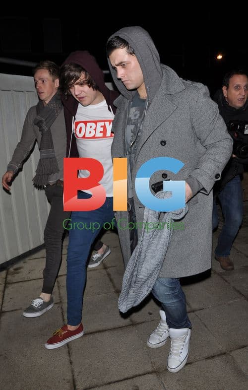 Frankie Cocozza at Shrek musical in London