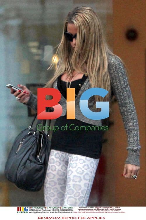 Katie Price and Peter Andre Leave Lawyer's Office