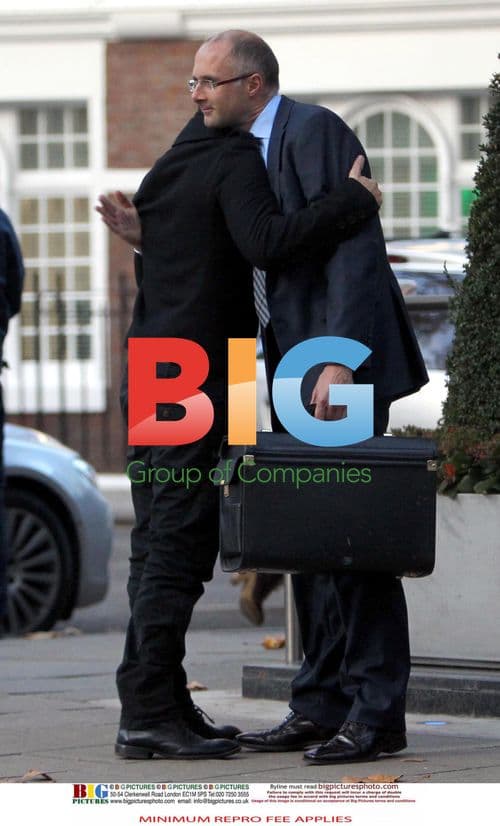 Katie Price and Peter Andre Leaving Lawyer's Office