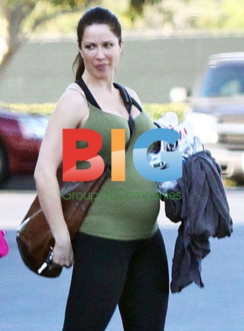 Laura Bellizzi Leaves Exercise Class in LA