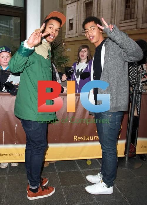 Rizzle Kicks Arrive at Hotel for Charity Concert