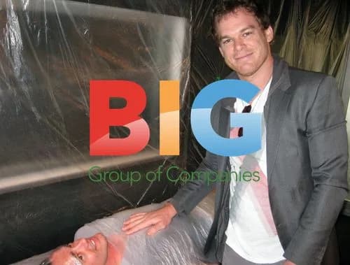 Michael C Hall in 'Kill Room' for radio interview