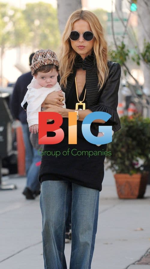 Rachel Zoe and son Skyler Berman in Beverly Hills