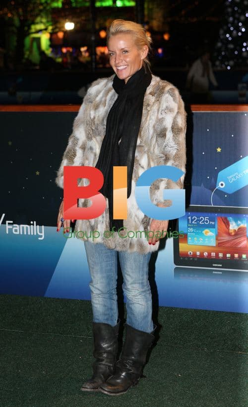 Davinia Taylor at Winter Wonderland in London