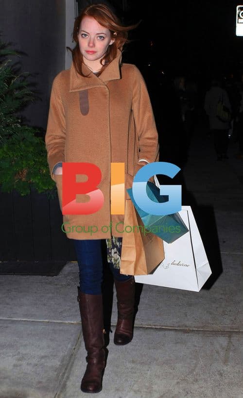 Emma Stone Shopping in New York