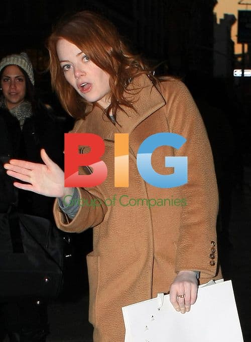 Emma Stone Spotted Shopping in NYC