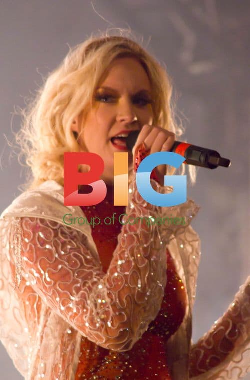 Kitty Brucknell Performs at Christmas Lights Switch