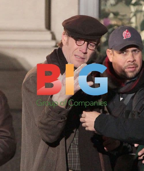 Rhys Ifans on 'Spider-man' set