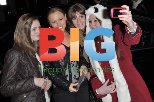 Kimberly Walsh Receives Gifts