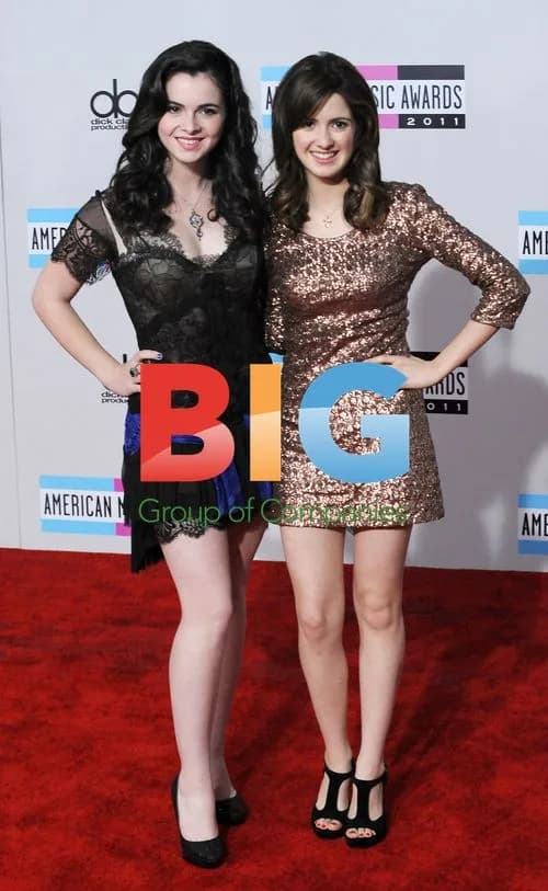 Vanessa Marano and Laura Marano at American Music Awards