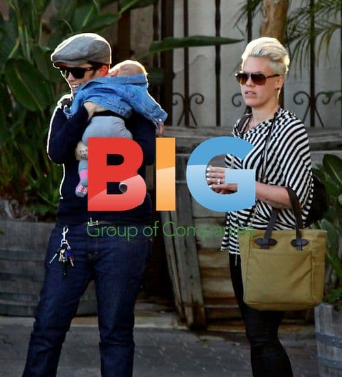 Pink out with friend and daughter