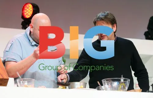 James Martin and Tom Kerridge at BBC Food Show