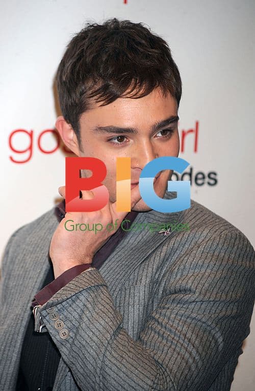 Ed Westwick at 'Gossip Girl' 100 episode celebration