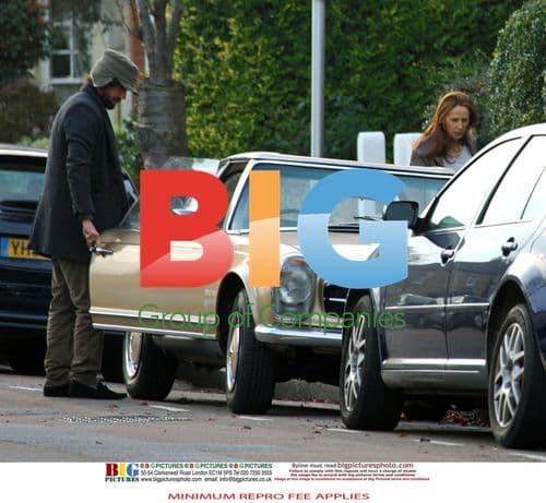 Jason Orange and Catherine Tate in London