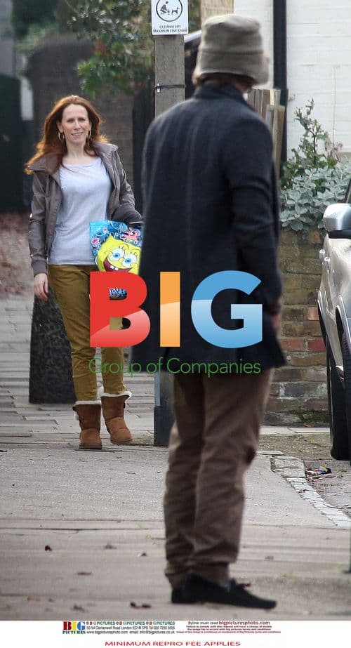 Jason Orange and Catherine Tate in London