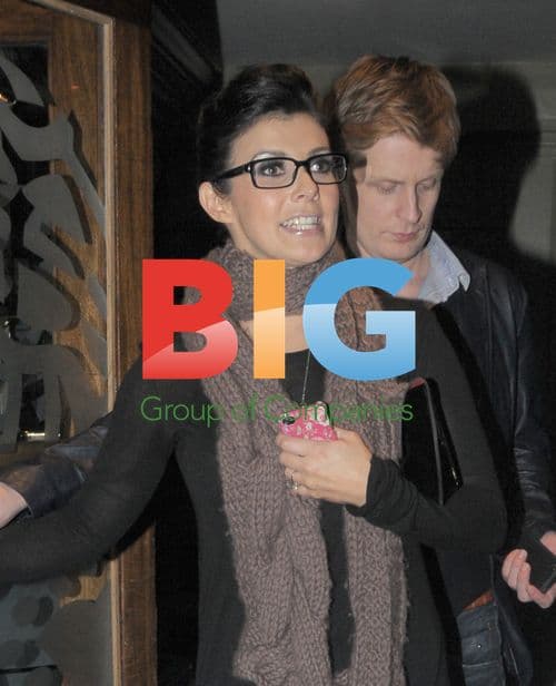 Kim Marsh Spotted in London