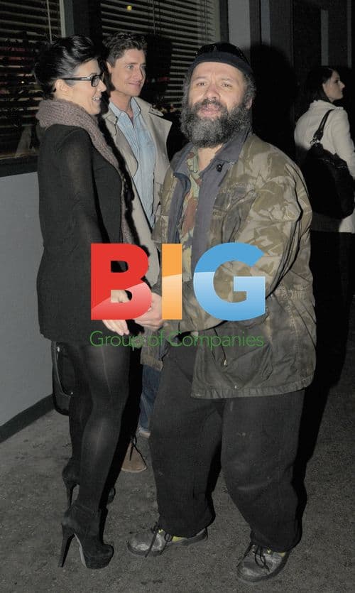 Kim Marsh Hugs Homeless Man in London