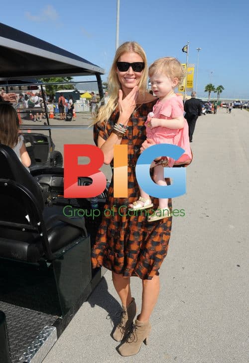 Jimmie Johnson's Family at NASCAR Homestead