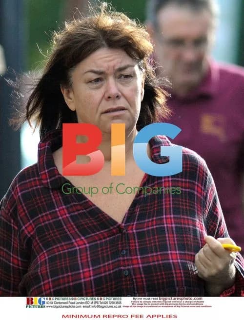 Dawn French goes shopping in Cornwall