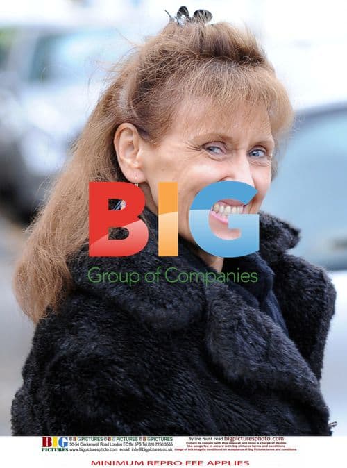 Anita Dobson Spotted Leaving Home