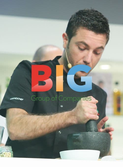 Gino D'Acampo Cooking at BBC Good Food Show