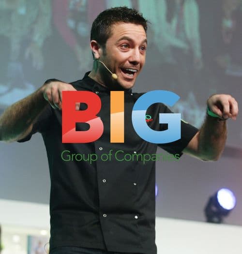 Gino D'Acampo at BBC Good Food Show