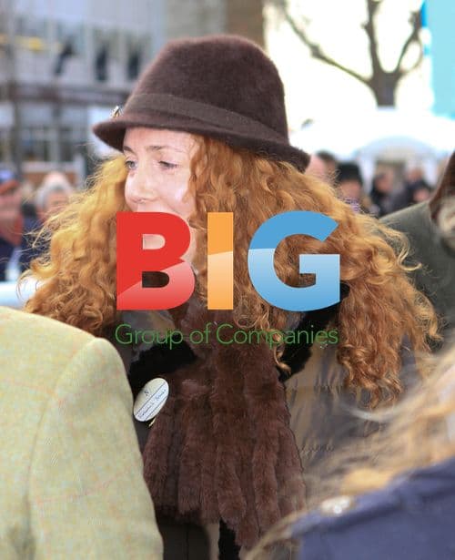 Rebeckah Wade at Hennessy Gold Cup Race