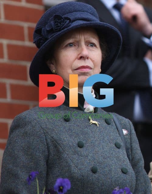 Princess Anne at Hennessy Gold Cup Race