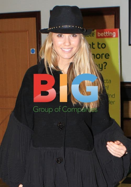 Florence Brudenell-Bruce at Hennessy Gold Cup Race