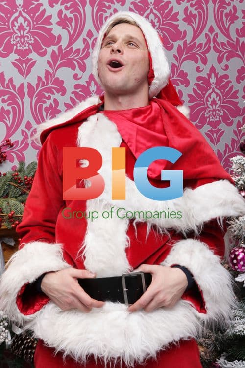 Jeff Brazier Dons Santa Costume for Argos