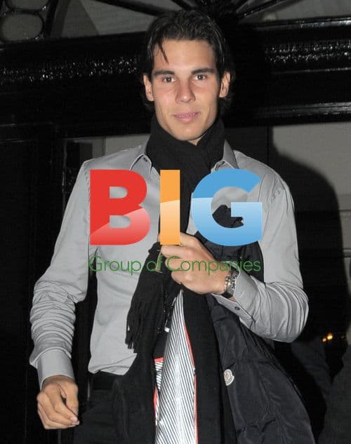 Rafa Nadal Spotted at Morton's Club