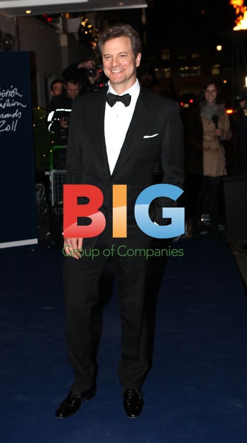 Colin Firth at British Fashion Awards 2011