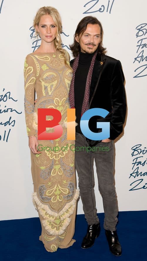 Matthew Williamson and Poppy Delevigne at British Fashion Awards
