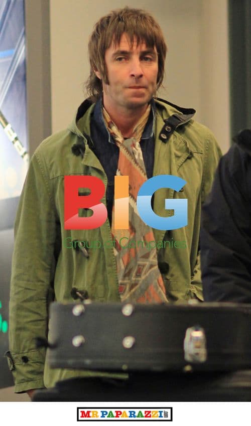 Liam Gallagher and Beady Eye Arrive in Vancouver