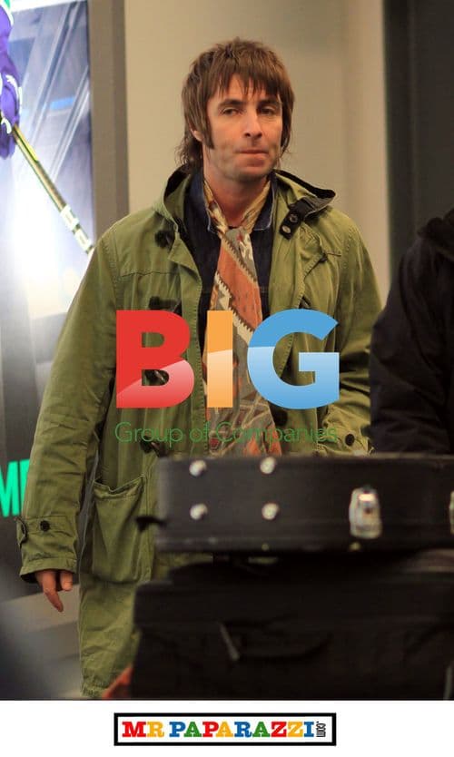 Liam Gallagher and Beady Eye Arrive in Vancouver