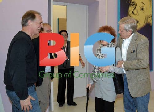 UK RIGHTS ONLY: Stephen Altman, Kathryn Altman, Micheal Murphy at Turin Film Festival