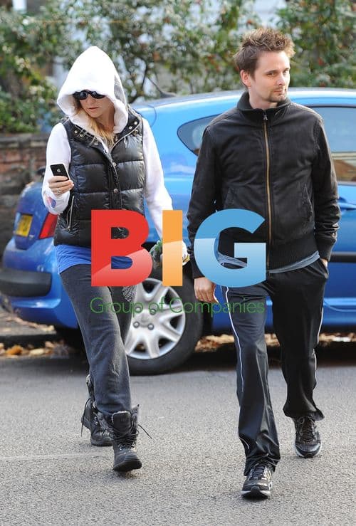 Matt Belamy and Kate Hudson in London