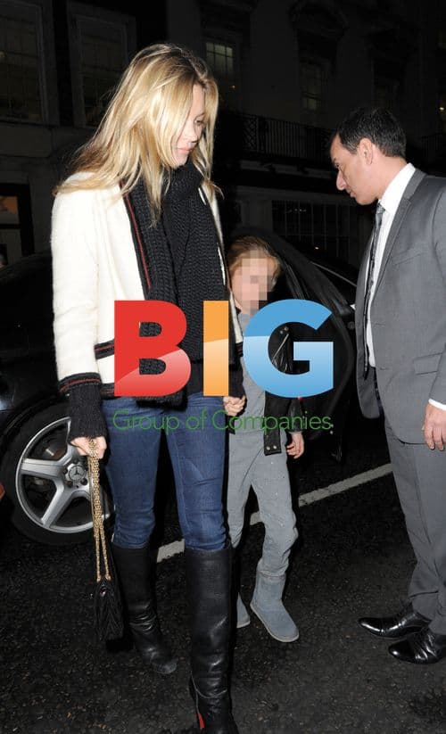 Kate Moss and Lila Grace at Stella McCartney shop