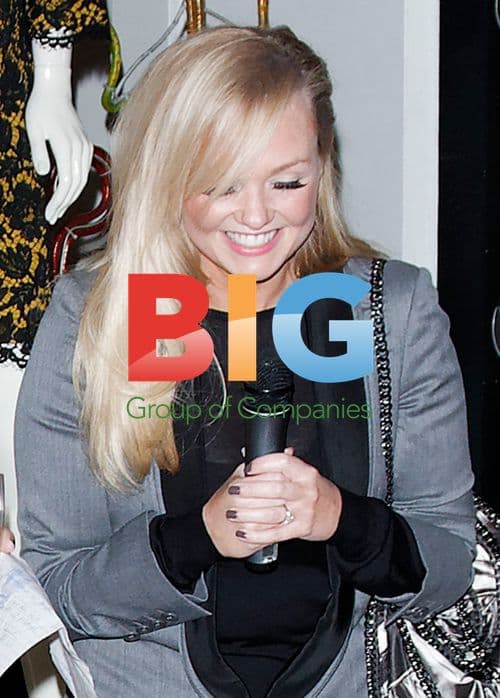 Emma Bunton at Stella McCartney Store Lights