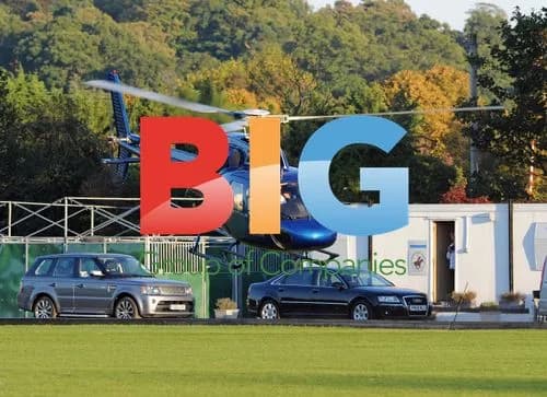 Brad Pitt Leaves by Helicopter