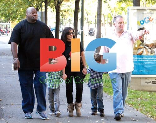 Britney Spears and Family in Zagreb