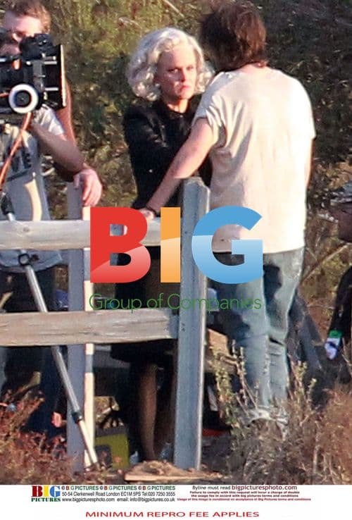 Katy Perry on Set for "The One That Got Away"