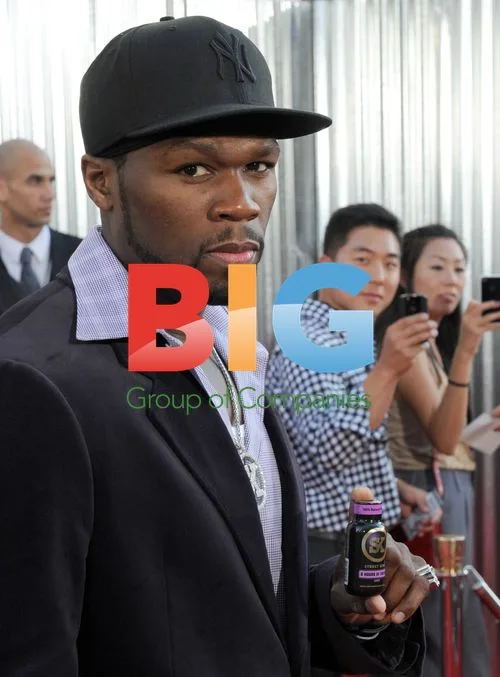 50 Cent at 'Real Steel' Premiere