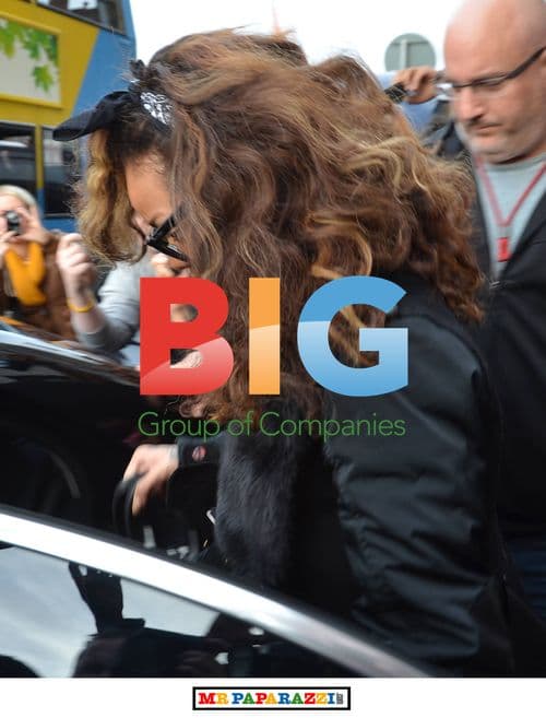Rihanna rushed out of The Clarence Hotel in Dublin