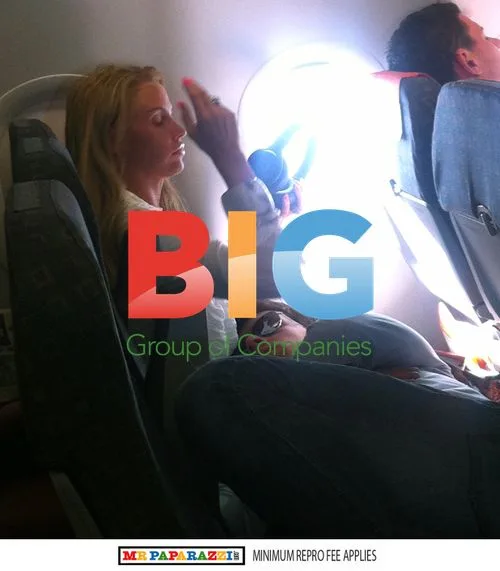 Leandro Penna Naps on Katie Price's Lap