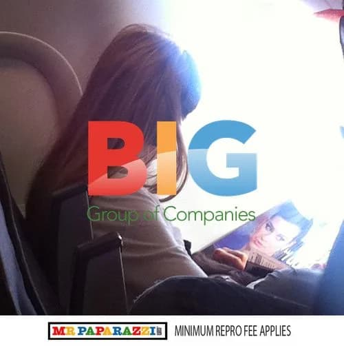 Leandro Penna and Katie Price on Flight